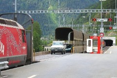 RhB (Rhätische Bahn), Saglians, 13. July 2004